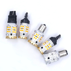 หลอดไฟแอลอีดี7440เป็นสัญญาณเลี้ยวด้านหน้าแบบ24smd3030หลอดไฟ7443ไฟกระพริบ LED cambus - Product Image 2