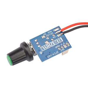 DC12V Manuelle Vierdraht-PWM-Lüfterdrehzahl-Motors teuer platine mit Knopfsc halter Strom versorgung des Regler moduls für elektrische Geräte