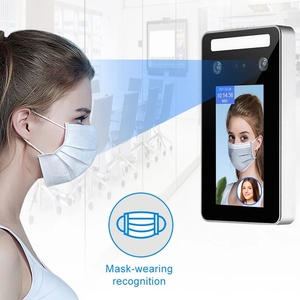 Sistema di controllo di accesso alla porta del terminale di presenza del tempo di riconoscimento facciale dinamico IP65 impermeabile AI - Product Image 3
