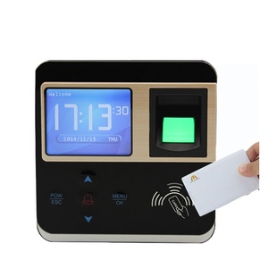 Sysyem F210 Biometrico di Controllo di Accesso TCP/IP di Tempo Dell'impronta Digitale Con Lettore Di Carte di Prossimità Software Libero