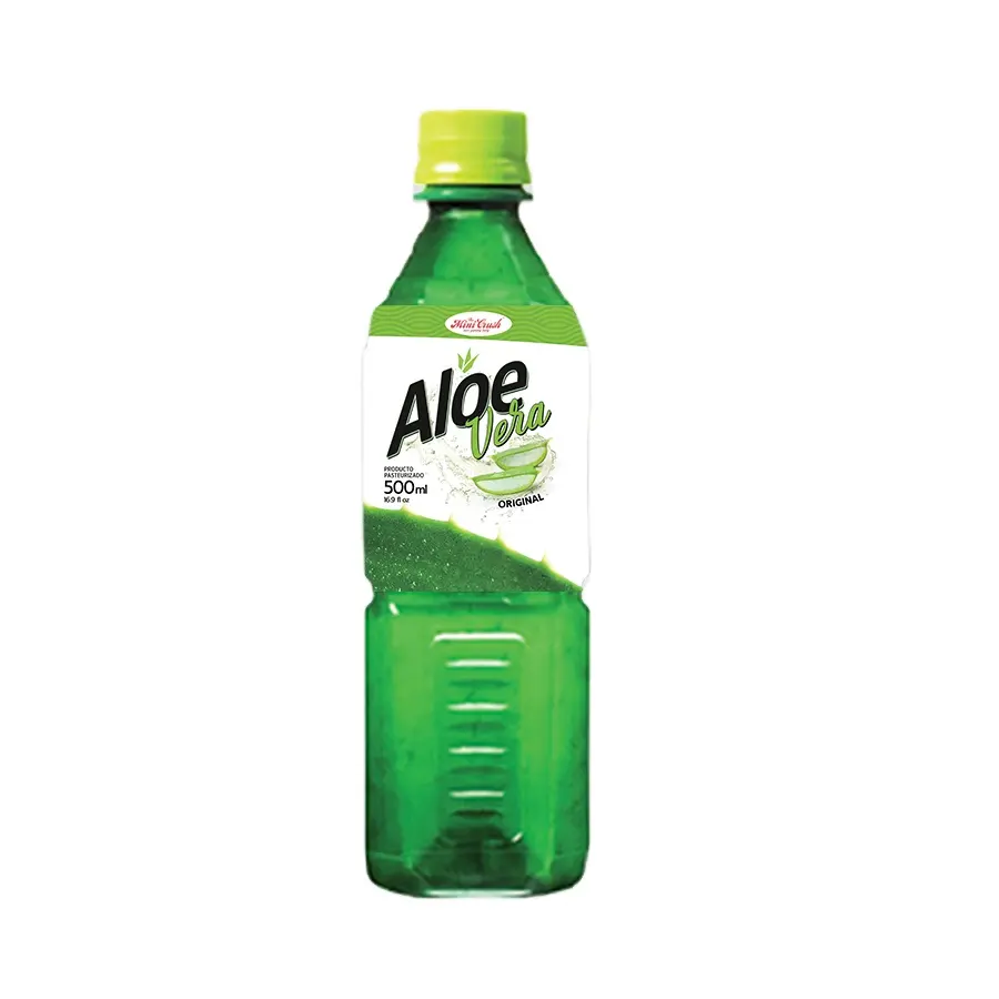 Venta caliente 500ml halal bo aloe vera jugo de bebida