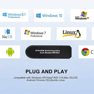 OTG存储卡读卡器2合1 USB 2.0微型USB OTG SD TF适配器读卡器 - Product Image 6