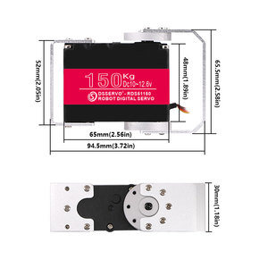 Dsservo หุ่นยนต์เซอร์โว 150KG RDS51150 12V สแตนเลสเกียร์เซอร์โวดิจิตอลสําหรับหุ่นยนต์เซอร์โว