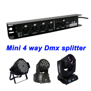 4-канальный модуль управления сигналом, сплиттер dmx, контроллер освещения - Product Image 2