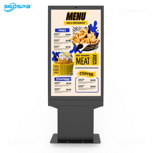 360SPB ODM55A 55-Zoll-LCD Digital IP65 Outdoor Drive-Through Smart Menu Boards Außenwerbung LCD-Display - Product Image 1