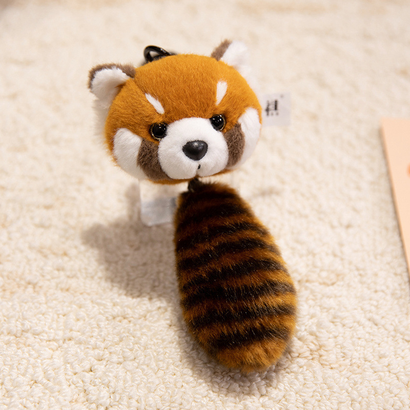 Keqi easy pull buckle-red panda tail
