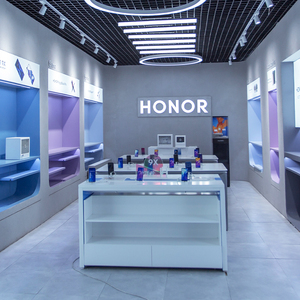 Mesa de exhibición de ordenador para teléfono móvil, diseño de mostrador de tienda moderna para tienda de ordenador - Product Image 6