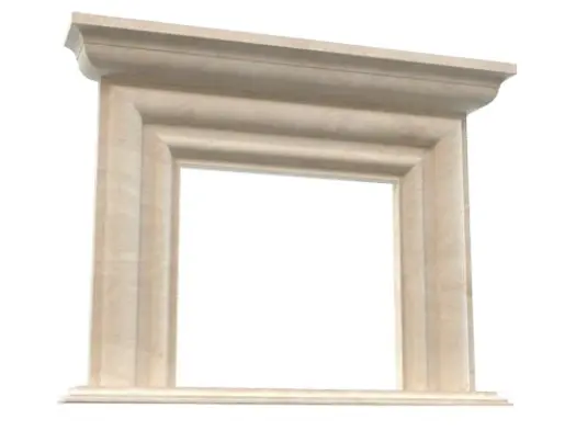 Simple design Hot sale marble Fireplace surround Fireplace set for home decor
