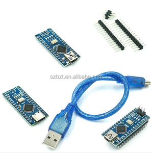 Nano V3.0 CH340 versione migliorata Atmega328P microcontrollore Mini scheda di sviluppo di programmazione USB a TTL con cavo USB