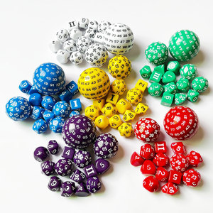 Özel 15-Piece çokyüzlü zar Set D3-D100 reçine el yapımı rpgmtg kurulu zar oyunları için DND rol oynayan promosyonlar - Product Image 1