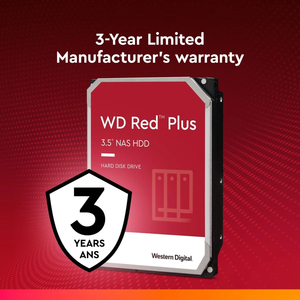 WD Red 10TB 12TB Plus NAS dahili sabit disk için yeni 7200 RPM SATA 6 Gb/s 256 MB önbellek 3.5 \ "masaüstü uygulaması için HDD - Product Image 3
