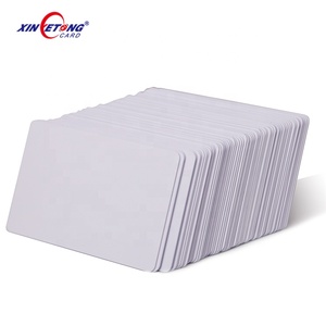 Waterproof PET 1K Inkjet Dye-<strong>Sublimation</strong> Printable 85.5*54mm Credit Card Size Blank PVC 13.56MHz
