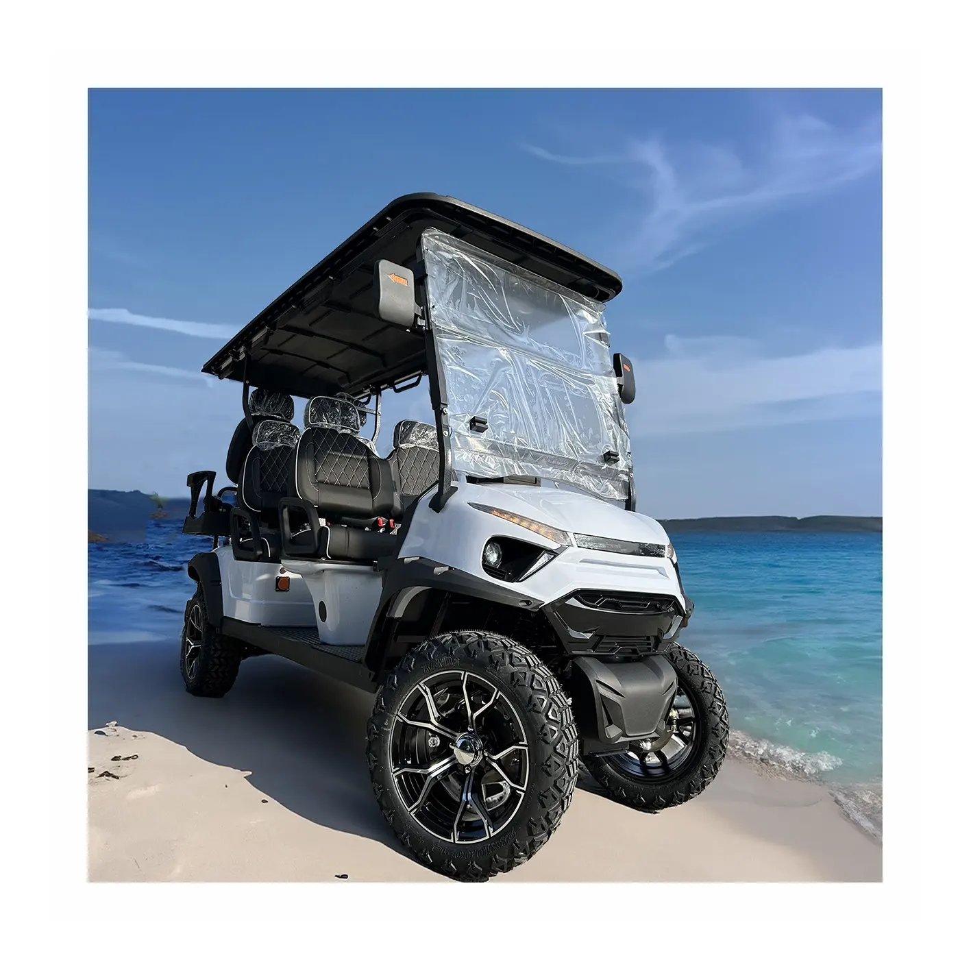 Khuyến Cáo Nóng Battery Operated Club Hai Sáu Chỗ Ngồi Mini Golf Cart Xe Điện