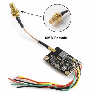 AKK FX2终极迷你5.8GHz 40CH 25mW/200/600/1200可切换FPV发射器，用于遥控赛车无人机四轴飞行器 - Product Image 5