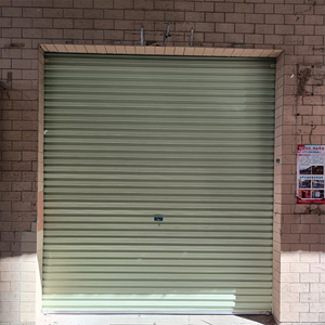 Zeyi thiết kế hiện đại thương mại nhanh chóng cán cửa nội thất hồng ngoại cảm biến an toàn cửa nhà để xe hoàn thành bề mặt hướng dẫn sử dụng mở - Product Image 4