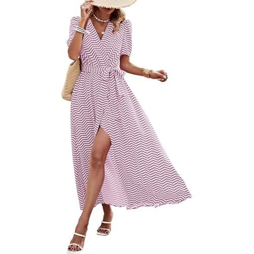 Dot Pink White