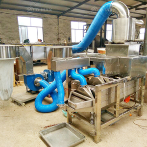Máquina peladora comercial de cacao Winnower, máquina clasificadora de pelado de granos de cacao, trituración y selección de granos de cacao - Product Image 6