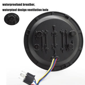6D 7 inç LED far 135W açı göz Hi düşük dönüş sinyali sürüş ışık Led far 12V Lada Lada için - Product Image 3