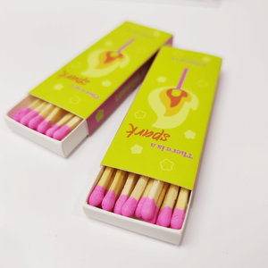 Colored Head <strong>Matches</strong> Safety Small Box <strong>Matches</strong> with Custom Matchbox - Product Image 1
