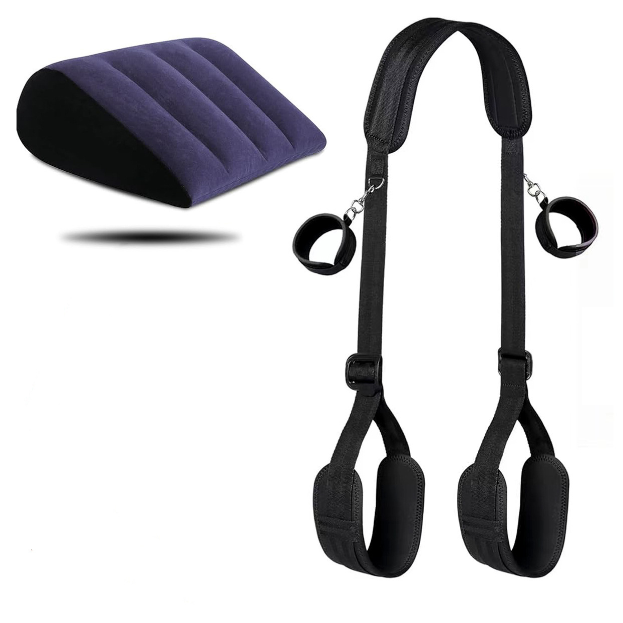 Pillow with legs-sbr black