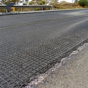 Miễn phí Mẫu geomalla 20kn-200kn độ bền kéo cao polyester geogrid tráng với PVC hoặc aslphalt CE /ISO9001/Tri giấy chứng nhận - Product Image 4
