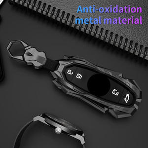 Metal Flip araba anahtar kapağı kılıfı Fob için Roewe RX5 MG3 MG5 MG6 MG7 MG ZS GT GS 350 360 750 W5 uzaktan anahtarlık oto aksesuarları - Product Image 5