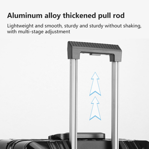 Bộ vali kéo chất lượng cao bằng nhôm thiết kế thời trang, vali ký gửi, hành lý bằng nhôm nguyên khối - Product Image 3