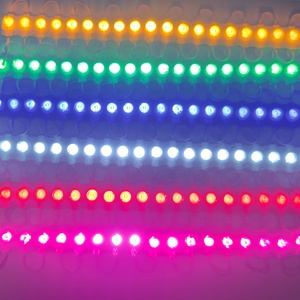 แผงวงจรไฟ LED แบบขอบ12V แผงวงจรไฟด้านข้างเป็นแผงวงจร SMD โมดูล3LED 1.5W 3030 LED ขนาด48X29 ABS PCB - Product Image 6
