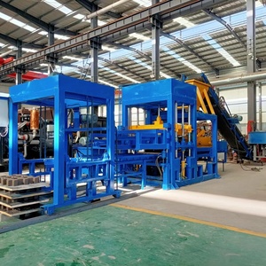 Assembly <strong>Line</strong> Production of Cement Bricks Italy <strong>Automatic</strong> Concrete <strong>Block</strong> Making <strong>Machine</strong> - Product Image 1