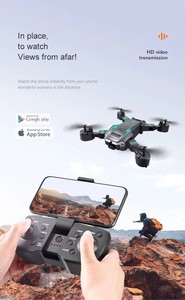 带Daul相机智能避障光流遥控直升机FPV WIFI G6的玩具无人机 - Product Image 4