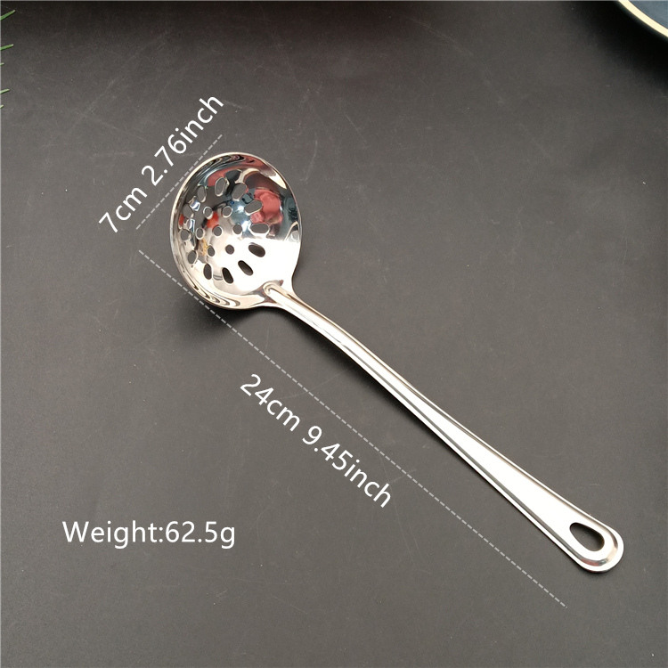 middle slotted ladle