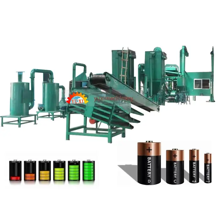 Yuxi-planta hidrometalúrgica, equipo de reciclaje de baterías de litio para reciclaje de baterías de iones de litio