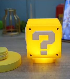 ABS ánh sáng ấm áp bầu không khí đèn USB Sạc ánh sáng ban đêm Máy tính để bàn trang trí cảm biến ánh sáng - Product Image 5