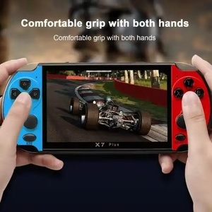 X7 Plus <span class=keywords><strong>Console</strong></span> portatile 5.1 pollici schermo Lcd 8gb Dual Rocker classico gioco retrò costruito In 1000 + giochi Rocker <span class=keywords><strong>Mp5</strong></span> videogioco