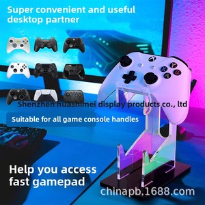 ขาตั้งจอแสดงผลอะคริลิค2ชั้นที่มีตัวควบคุมเกมที่มีสีสันสำหรับ PS4สำหรับ SWITCH & for Xbox ที่เข้ากันได้กับ PC-สภาพใหม่ - Product Image 2