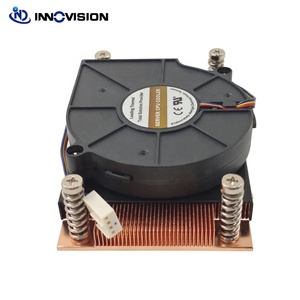 New Cooper <strong>Heatsink</strong> for AMD Processor AM4 AM5 1U Cpu Cooler TDP95W for 1U Server 27mm Height 1UA27 - Product Image 2