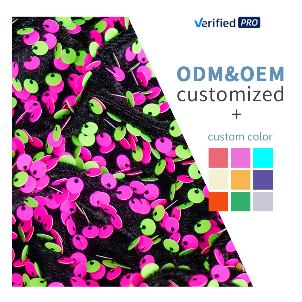 Velvet Sequin Fabric