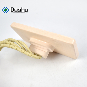 חברת דאסו סין מפעל 120*60 מ "מ חימום קרמי פאנל חימום אינפרא אדום 230 600w קרמיקה תנורים אינפרא אדום קרמי עם thermocouple - Product Image 2