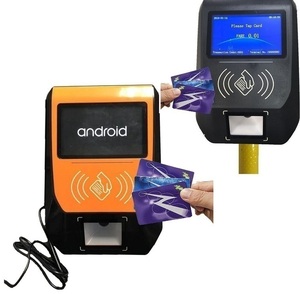 Gestión de tráfico Pos Lector de tarjetas Rfid sin contacto Estacionamiento Sistema de pago Android con módulo de escritor Mifare
