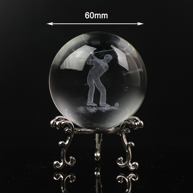 60mm ball with metal base