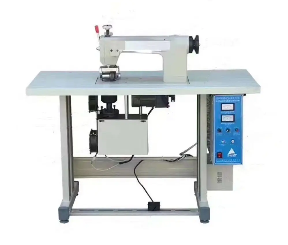 Máquina de costura industrial ultrassônica, máquina de costura de costura ultrassônica para roupas