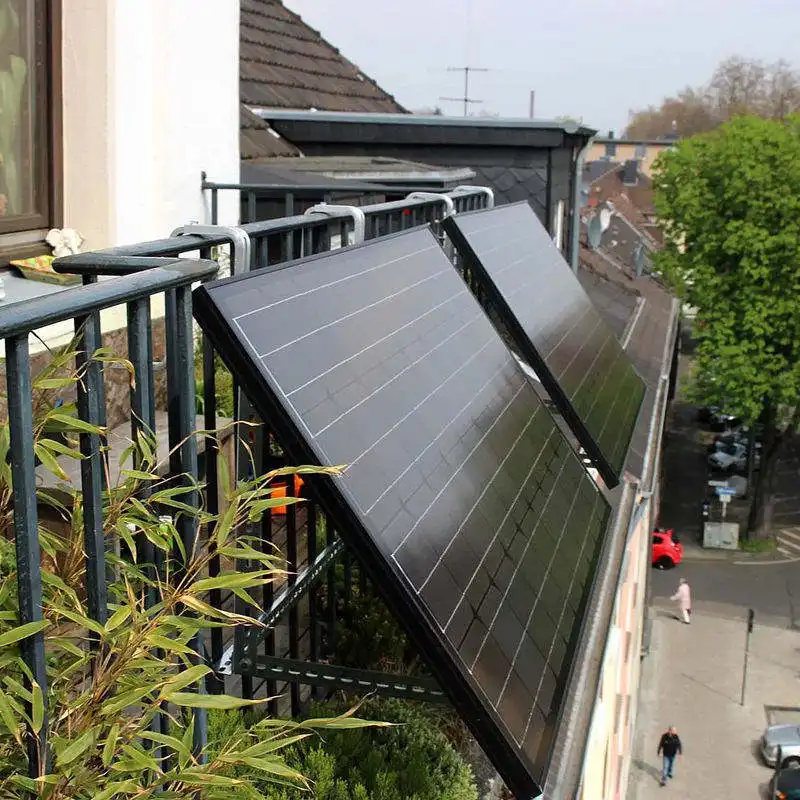 Penjualan laris VDE4105 nep inverter mikro Jerman sistem solare berpanel sistem surya balkon 600w