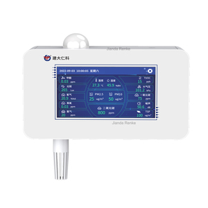 Sistema de monitoreo de calidad del aire ambiental continuo montado en la pared con salida de datos - Product Image 2
