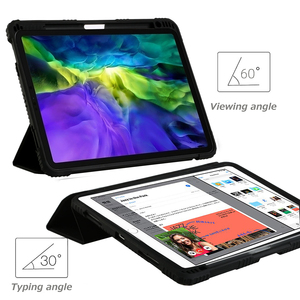 12,9 Zoll iPad Pro Tablet Hülle Schutzhülle mit Stift halter Kompatibel mit Mac Book Air Laptop Taschen