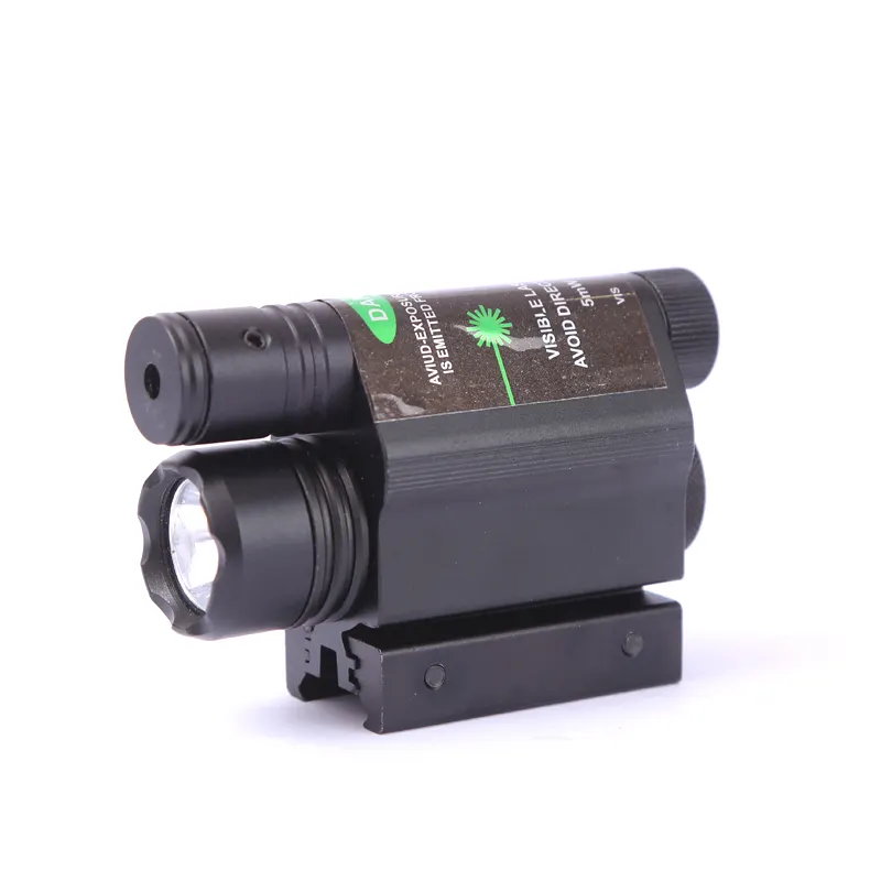 Di alta qualità T6 verde Laser Laser LED torcia elettrica combinazione mirino per la caccia