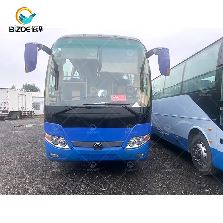 Barato Usado Yutong Bus Coach 6122 24-55 Lugares Azul Ônibus Usados Venda Europe preço