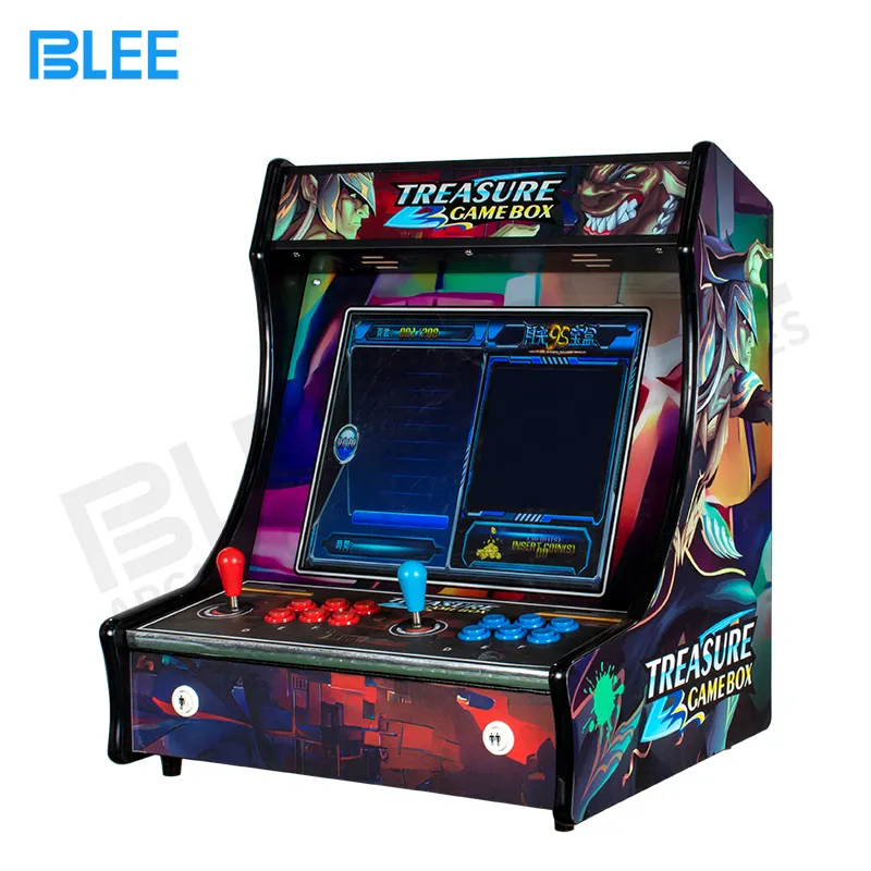 Máquina de juego Retro para arcade, máquina de arcade con barra de doble cara, con juegos de monedas