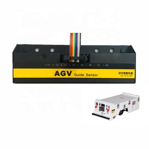 AGV de navegación de uso guía magnética NPN salida de colector abierto 8-poco sensor magnético - Product Image 1