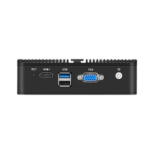 Intel Pentium N3540 Quad Core 2.16Ghz 4 Lan GbE Network Firewall Win10 Linux Fanless Mini Computer industriale - Product Image 3