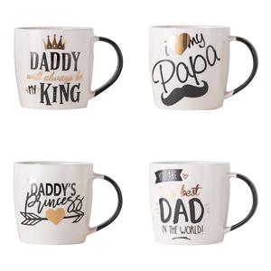 Best Dad Ceramic Coffee Personalized Plain <strong>Cup</strong> Fathers Day Gifts Wholesale Customized Father's Day Porcelain Mug - Product Image 1